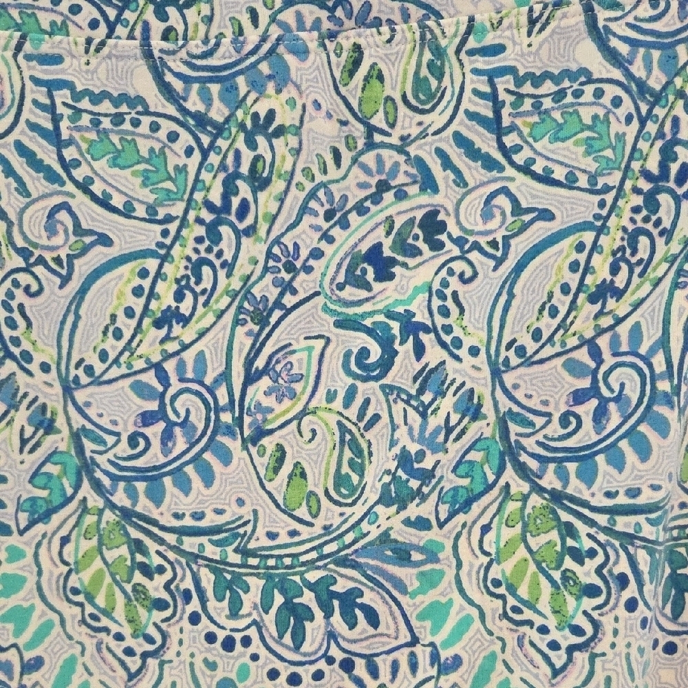 Weekend Routine Blue, Green And White Skort Size Large - Picture 4 of 9